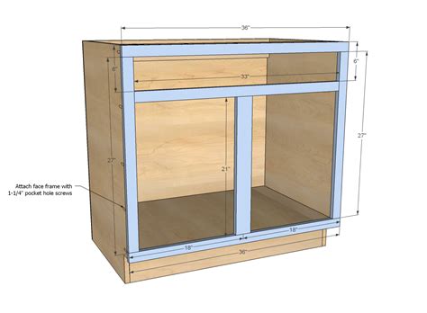 building cabinet around restuarant steel sink|diy sink cabinet plans.